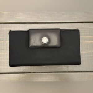 Bvlgari Black Trifold Wallet